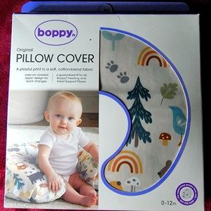Boppy Original Pillow Cover Spice Woodland Cotton-Blend Fabric 0-12 Months NEW